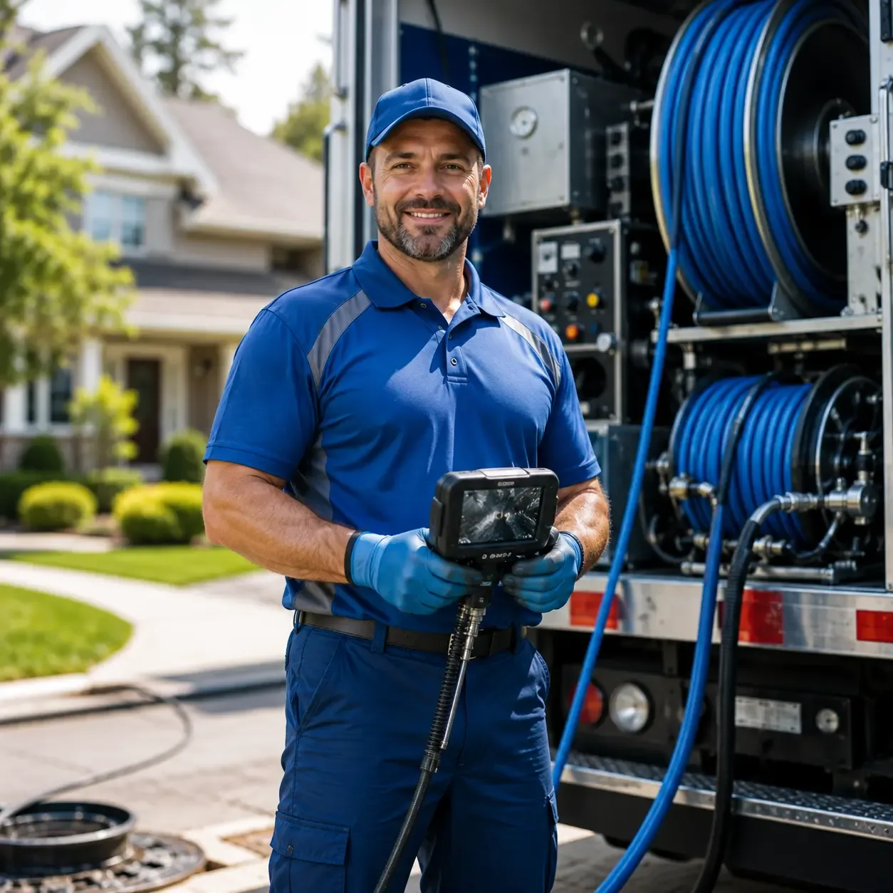 Local outdoor drain cleaning specialists in Oil City, LA